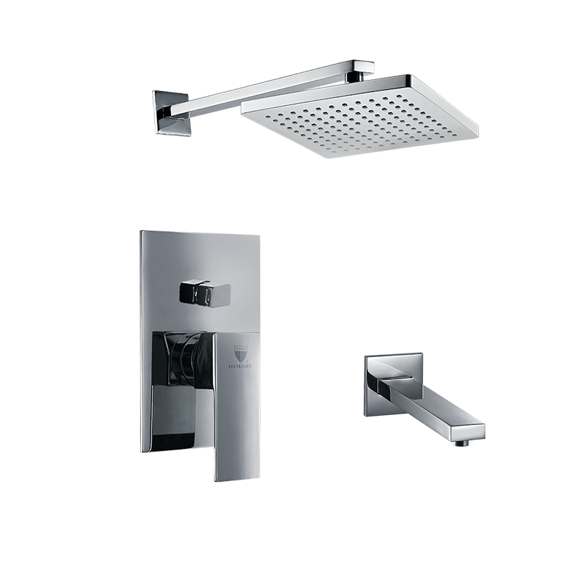 Verona Wall Mount Bathroom Rain Shower Set